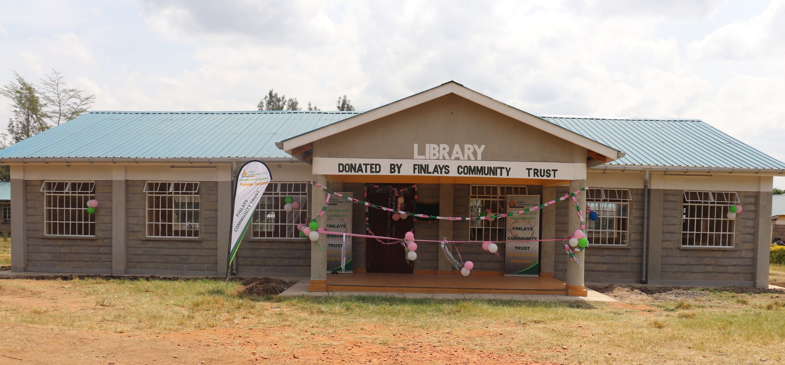 Read more about the article Finlays Community Trust Commissions a Library at Mengit High School