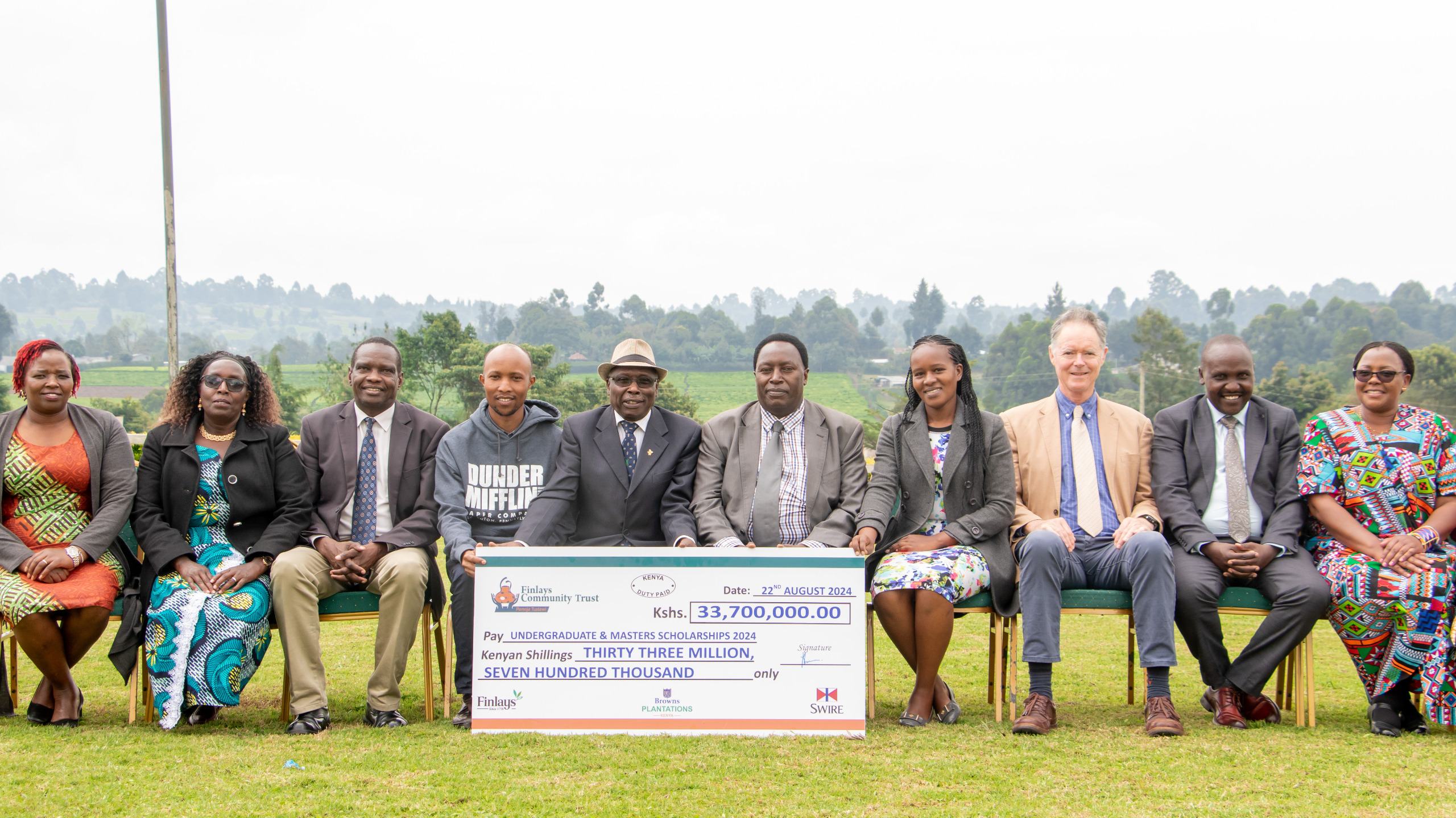 Read more about the article Swire Masters Scholarship Program Benefits Two Students from Bomet and Kericho Counties