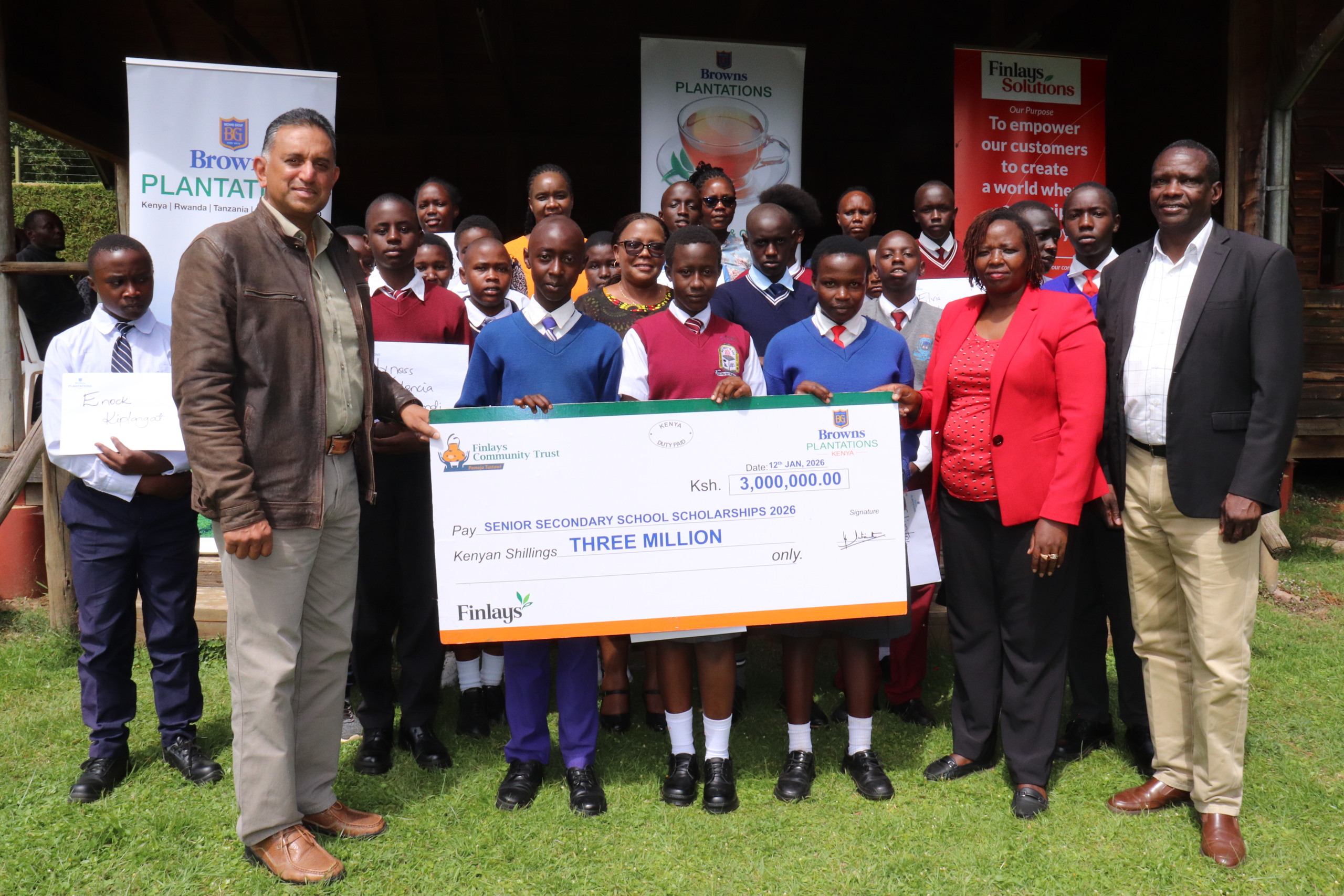 Read more about the article Finlays Community Trust Awards Senior Secondary Scholarships to 20 Students